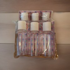 2 Travel Bottle Set - TSA Compliant -3 Piece - 2.7 oz. ea. for Liquids Shampoo