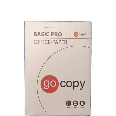 GO COPY Kopierpapier BASIC PRO DIN A4 70g/m² weiß 500 Bl./Pack.