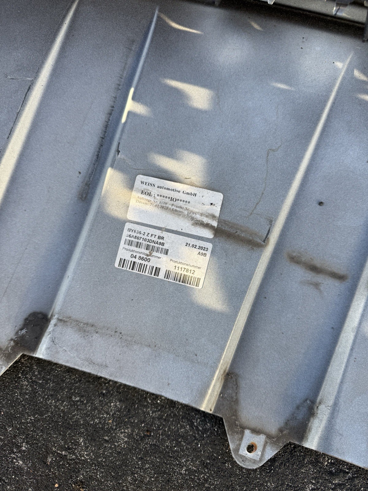 2021-2024 Bentley Bentayga Gen 2 BY636-2 Front Bumper Cover 36A807103 OEM