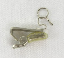 Sony SAD-H77S Silver Lavalier Tie Clip - New Old Stock, Free Shipping