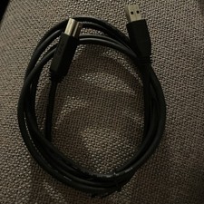 Image of New USB 3.0 Type A Male to B Male Data Cable Lead - Super Speed - Black