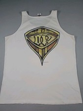 Vintage 90s 1993 Ocean Pacific OP T-shirt Mens Large White Tank Top Surf