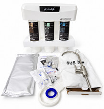 Untertisch Wasserfilter 3-stufig 0,5 Mikron Trinkwasser NSF/ANSI 42 53 Blei