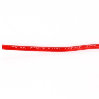 Geiwiz Zündkabel Silikon rot 7mm (1 Meter)