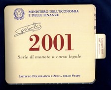 ITALY 2001 DIVISIONAL UNCIRCULATED