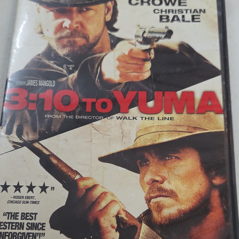 Lionsgate 3:10 to Yuma DVD Russell Crowe Christian Bale Widescreen Subs