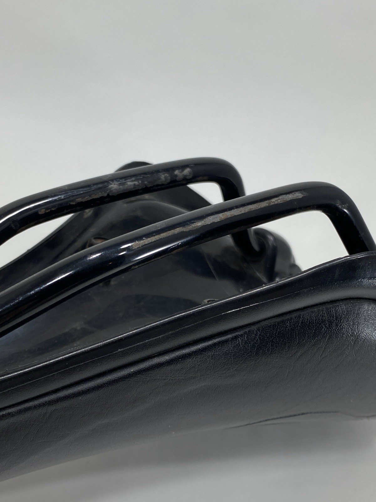 Mongoose Seat Dropnose Velo 283 Old Mid School BMX  Vintage Black Maurice Logo