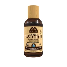 OKAY Men's Hair & Beard Castor Oil - 4 oz / 118 ml
