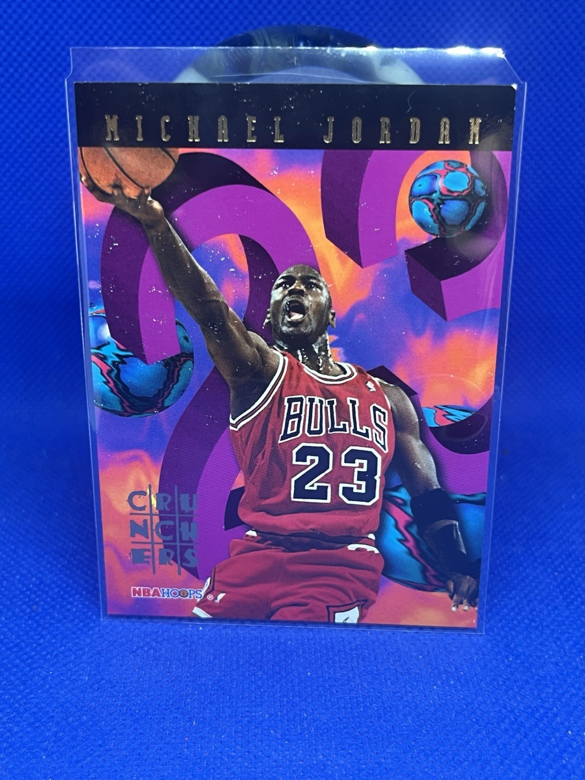 MICHAEL JORDAN 1995-96 NBA Hoops #1 of 25 Number Crunchers Chicago Bulls