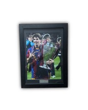 Lionel Messi Hand Signed Autograph A3 Picture  Framed