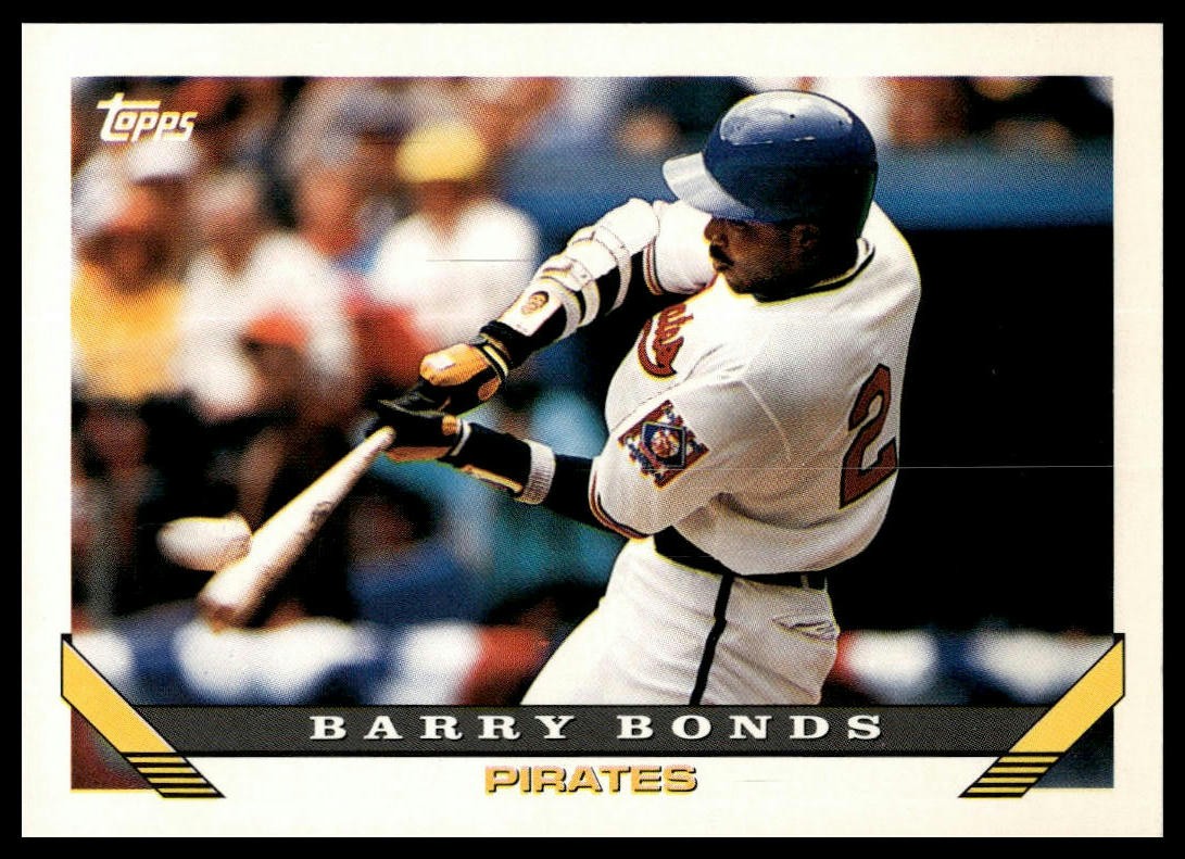 1993 Topps #2 Barry Bonds Pirates