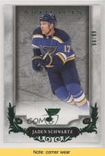 2018-19 Upper Deck Artifacts Emerald 6/99 Jaden Schwartz #75 READ 7m3