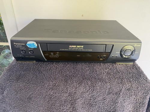 Panasonic NV-SD420 VHS Player VCR Video Tape Player Tested Working No Remote