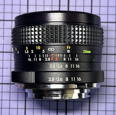 Albinar 28mm 1:2.8 Minolta MD -top Zustand