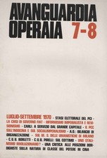 Avanguardia Operaia (n. 7-8 luglio-settembre 1970) - AA.VV. (Sapere edizioni)