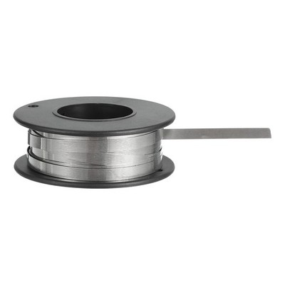 Nichrome Flat Heater Wire 24.5ft(7.5m)x0.2mmx4mm High Temp Wire Black,Silver