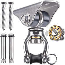 Silent Swing Hanger Heavy Duty Swing Hook Swivel Bearing Hanging Hardware for Po
