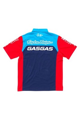 GASGAS Troy Lee Designs TLD Team Pit Shirt Large Red/Navy Men's 3GG240067904
