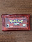 Pokemon: Ruby Version (Nintendo Game Boy Advance GBA) AUTHENTIC RARE TESTED
