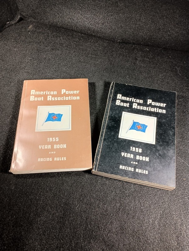 American Power Boat Association 1955 & 1956 Year Book and Racing Rules