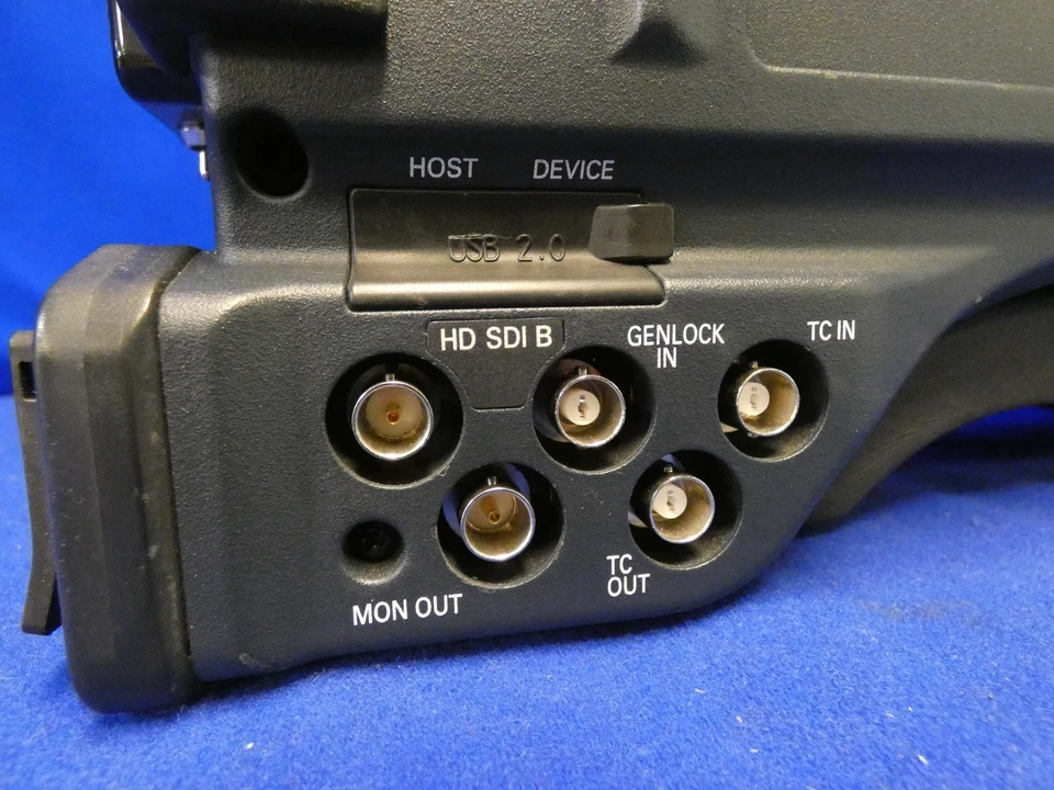 Panasonic AJ-HPX2700 P2HD Varicam Camcorder w/Canon YJ18x9B4 SD Lens, Viewfinder - Image 4 of 4