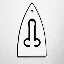 GUITAR TRUSS ROD COVER - Engraved Etched - Fits ESP LTD - DONG White