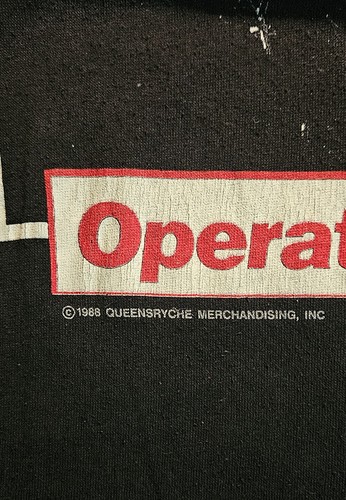 Queensryche 1988 Vintage Authentic Operation Mindcrime L Shirt - Picture 5 of 9