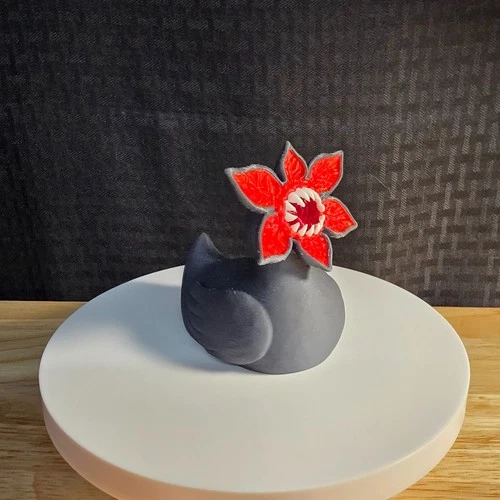 Demogorgon Duck, Stranger Things, 3D Printed, Ducks, Ducking, DuckDuckJeep