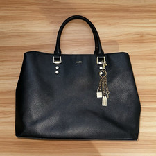 ALDO Black Satchel Top Handle Zip/Magnetic Go...