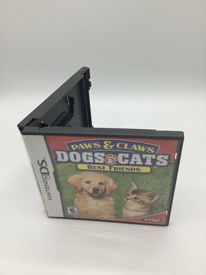 Paws & Claws Dogs & Cats Best Friends Nintendo DS Complete CIB TESTED