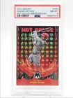 SHOHEI OHTANI 2022 MOSAIC HOT SAUCE GREEN MOSAIC PRIZM #HS-6 PSA 8 Q3813