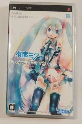 PSP Hatsune Miku Projekt DIVA Sony PSP SEGA Japanische Version