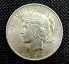 {USA Coins 1925 Peace Silver Dollar/ 90% Sil./ Great Uncirculated Condition!}