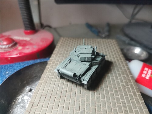 Hecho a mano 1/72 British Lords Airborne Tanque Pintado Estático Modelo Acabado - Imagen 4 de 4