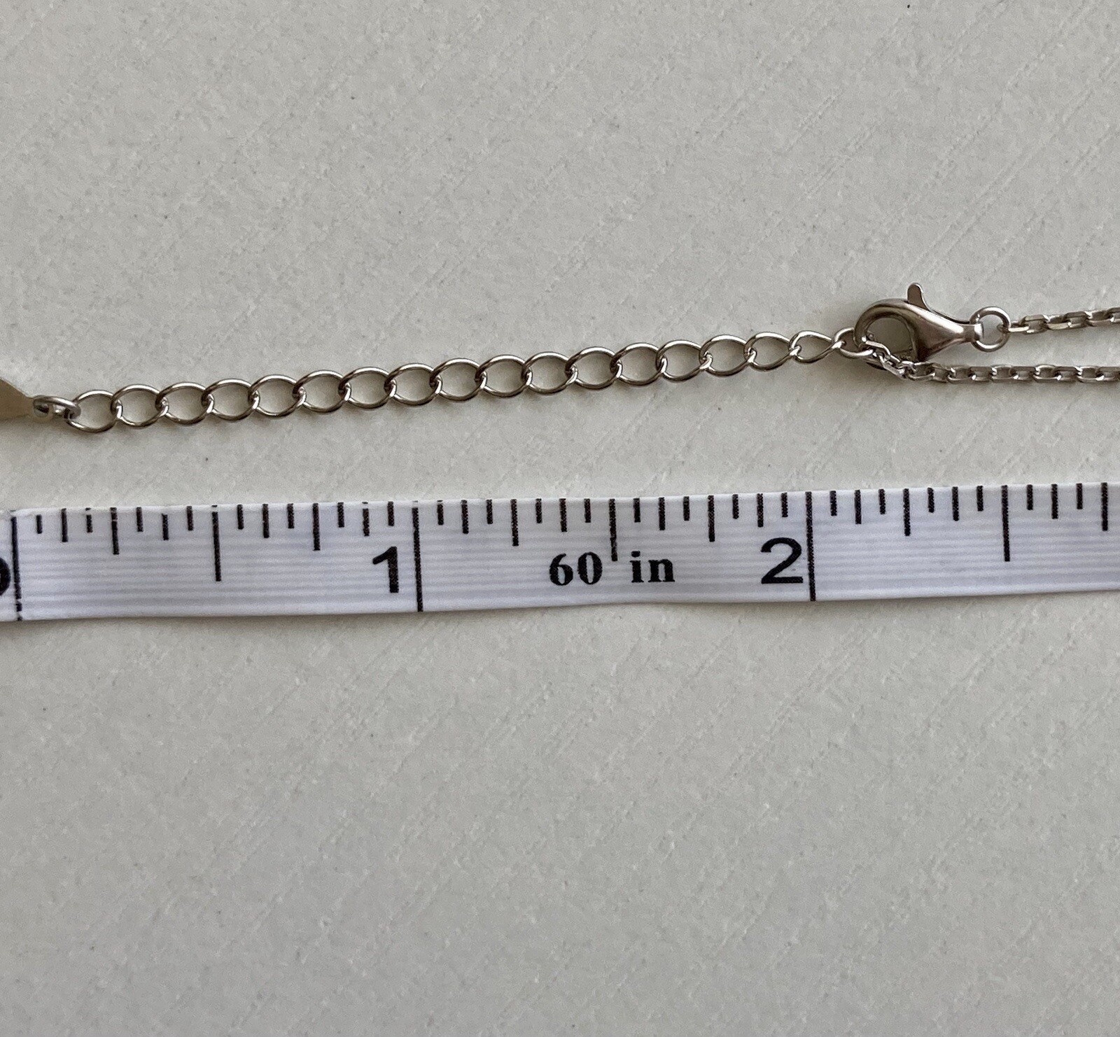 Sterling Silver M Initial Tiny Slide Pendant Char… - image 11