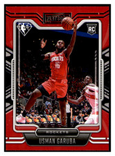 2021-22 Panini Chronicles Playbook Usman Garuba RC #280 Red Parallel /149