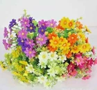 28 Heads Silk Artificial Fake Flowers Daisy Bunch Bouquet Home Wedding Decor A19