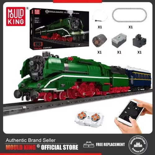 Remote Control Motorized BR18 201 German Express Train Model Building Blocks Kid - Picture 6 of 7