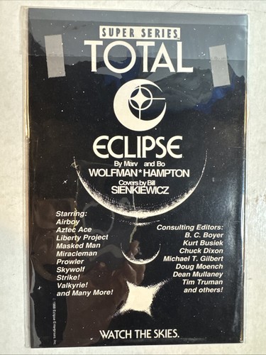 THE REVENGE OF THE PROWLER issues 1-4 complete set run - Eclipse comics (1988) - Picture 3 of 9