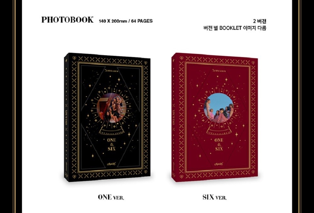 K-POP Apink 7th Mini Album [ONE & SIX] SIX Ver CD+64p Photobook+
