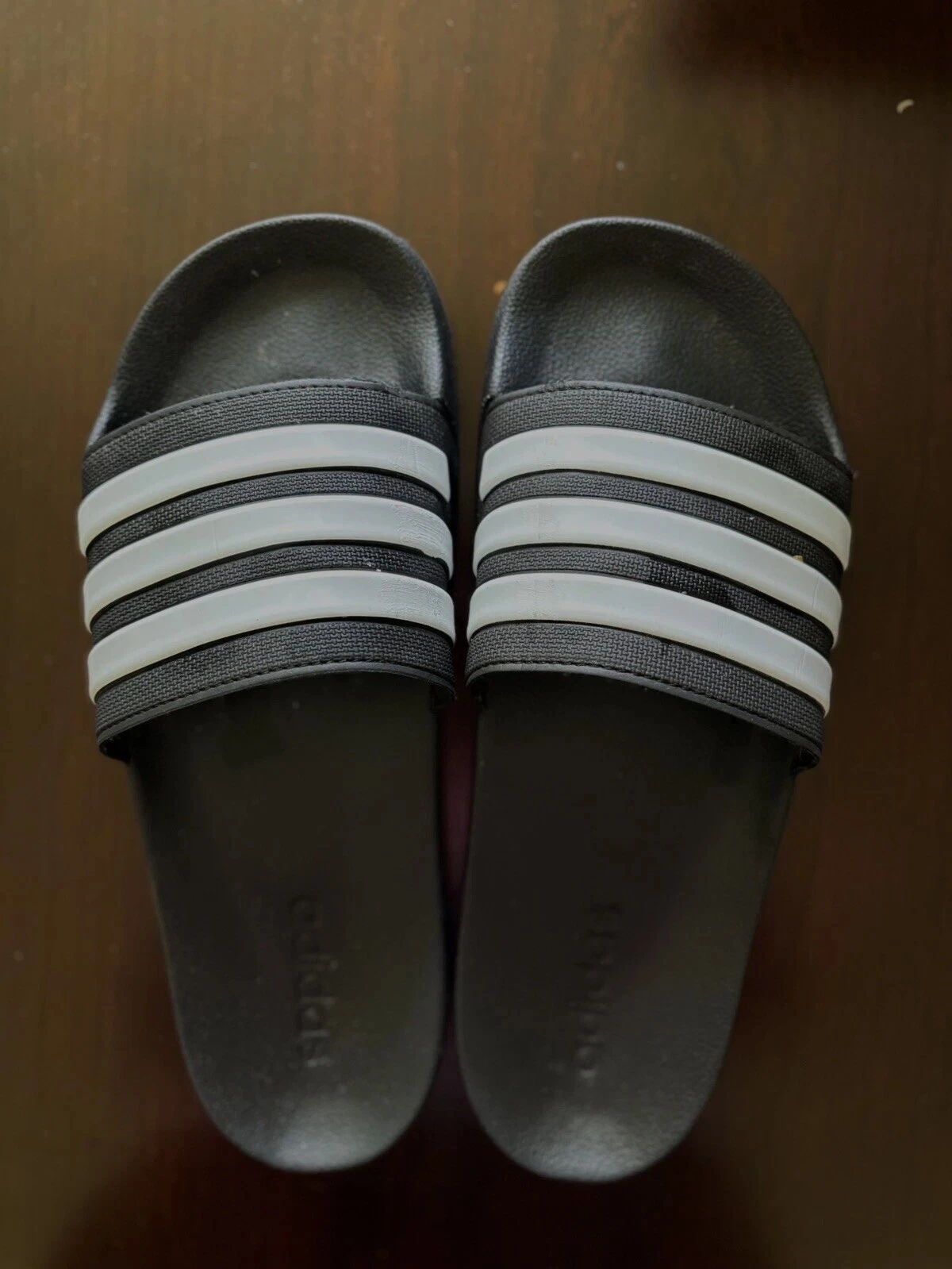Adidas Adilette Slides sandalo slip on unisex taglia 10 usato senzala