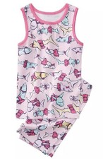 NEW Gymboree Toddler Girls Gymmies Ballerina Shark Shortie Pajama Set SIZE 2t