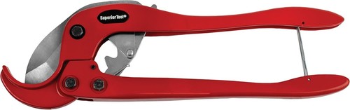 Ergonomic Hand-Powered PVC Pipe Cutter - Cuts Up to 2-1/2 Inch Pipes with Ease - Picture 2 of 3