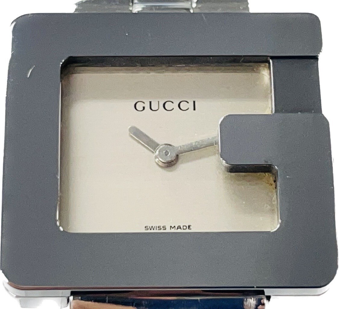 Gucci 3600L Silver G Mark Quartz Watch w/box manual Gucci 3600L Silver G Mark Quartz Watch w/box manual