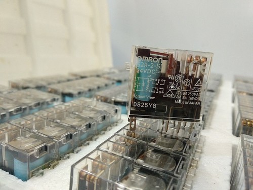 Omron - G2R-2-SN 24DC(S) RELAY, PLUG-IN, 24VDC, 5A, 8 PIN, DPDT, MECH - Foto 3