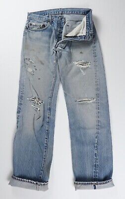 Vtg Levi's 501 Jeans 1980s Redline Selvedge fits 29 30 x 31 Vtg Levi's 501 Jeans 1980s Redline Selvedge fits 29 30 x 31