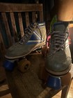 Vintage Roller skates Sz 9 M 11 W Blue Shades Triangle 70s 80s  🔥🔥 — photo 5