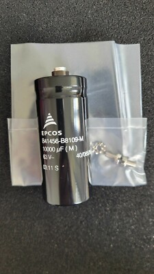B41456-B8109-M || EPCOS || NEW & || Alu-Elko 10 000uF 63VDC, RoHS  35,7 X 80.7mm