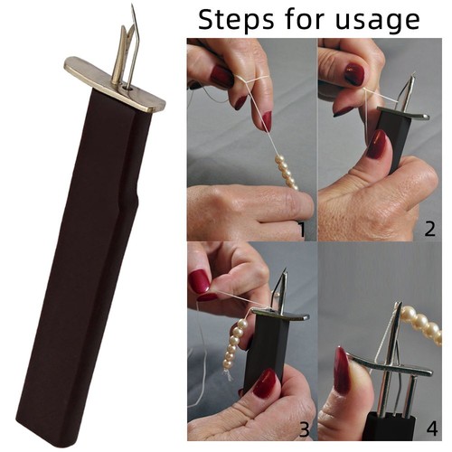 Professional Bead Knotting Tool Pearl Jewelry Making Tool for Stringing PearV$ - Picture 3 of 10
