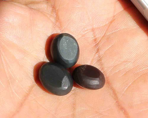 Natural Scapolite Cats Eye Cabochon 24.60 Carat Loose Gemstone Free Shipping - Picture 2 of 3